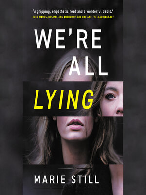 cover image of We're All Lying